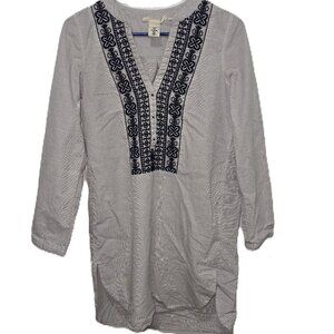 H&M Striped Tunic Blouse / Dress Size 4
